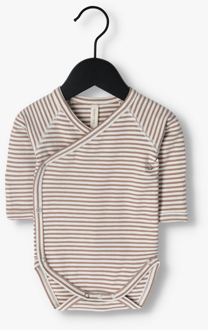 QUINCY MAE zand quincy mae  side-snap bodysuit