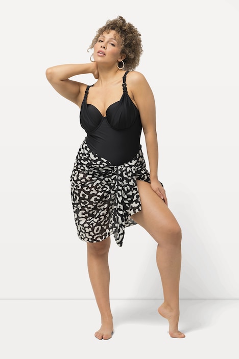 Pareo, Rock / Strandkleid, Leomuster