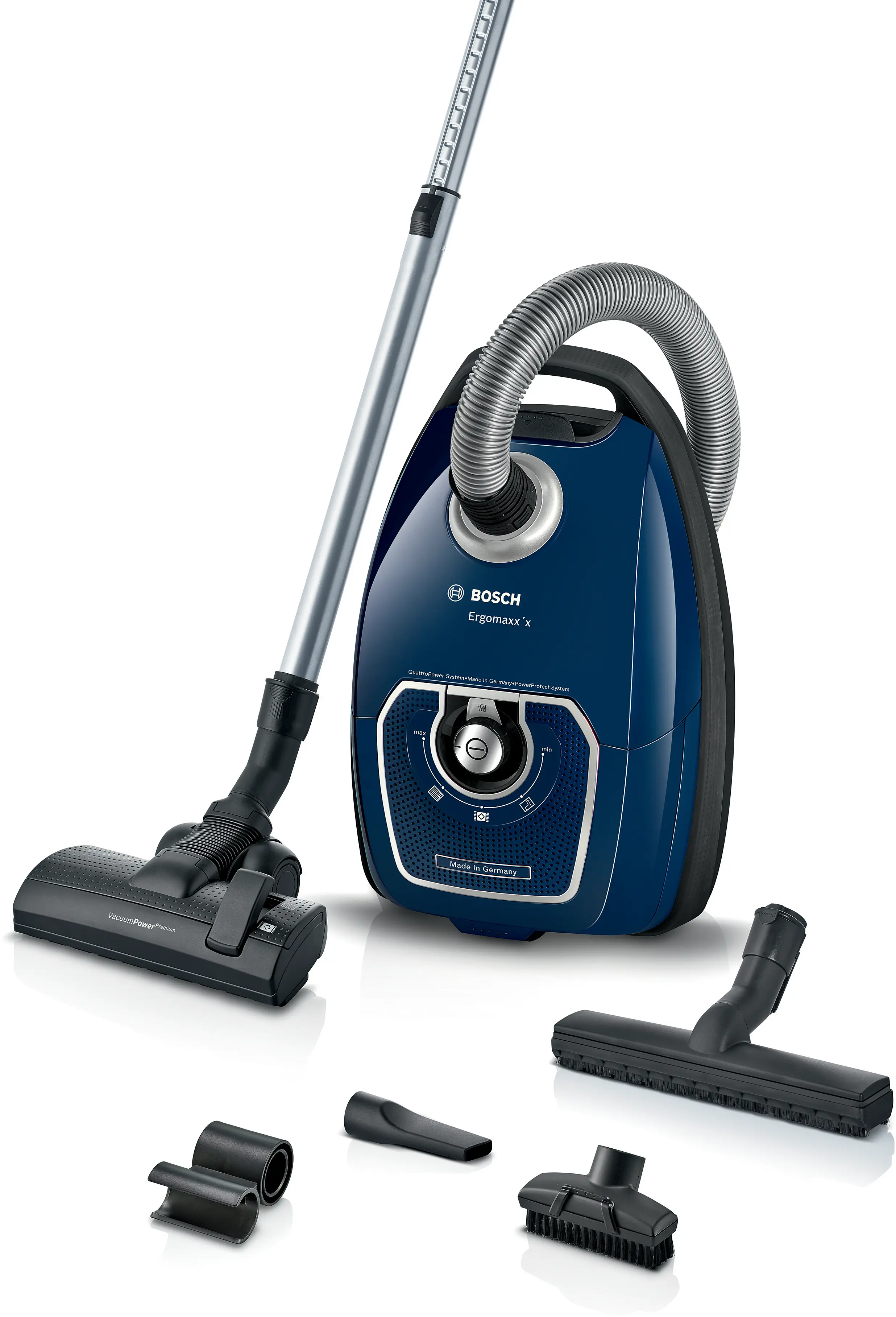 Stofzuiger met zak Ergomaxx'x Blauw BGB7X420