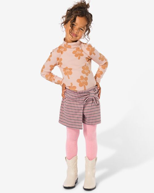 jupe-short enfant à carreaux multi