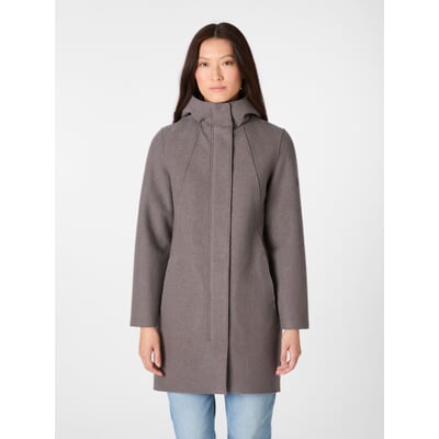 Damen-Wollparka, Mauve
