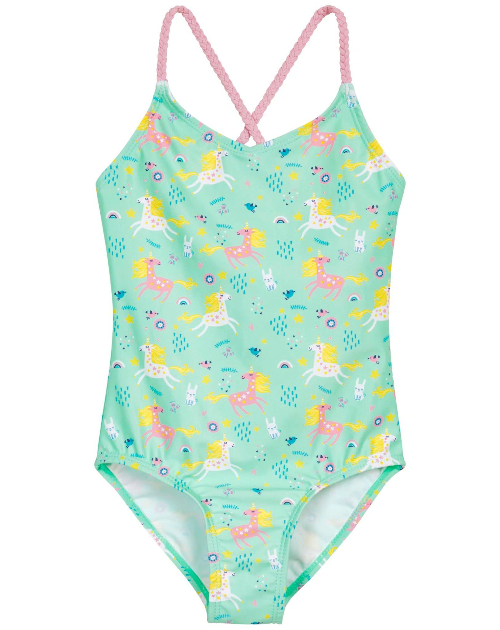 Badeanzug EINHORN in mint