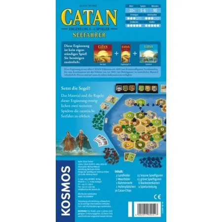 KOSMOS CATAN Erweiterung Seefahrer für 5-6 Spieler