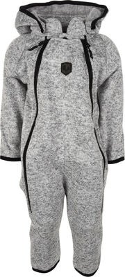 Lindberg Bormio Fleecedress, Grey Melange