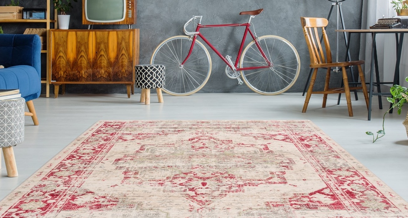 my home Orientteppich »Kilian« rechteckig 5 mm Höhe Mit Fransen, Wohnzimmer