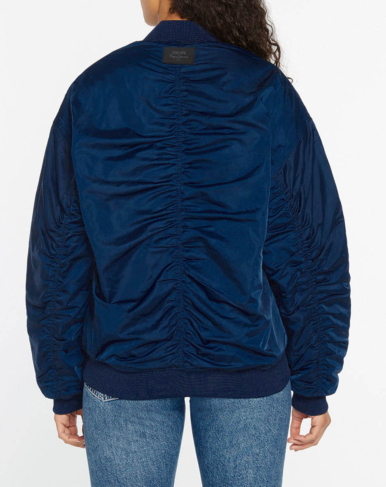 Pepe Jeans Bombers Fronce Int bleu foncé
