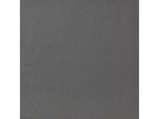 Fauteuil inclinable gris cuir véritable