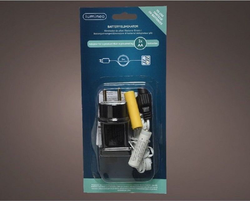 Adapter 2x AA batterij vervanger