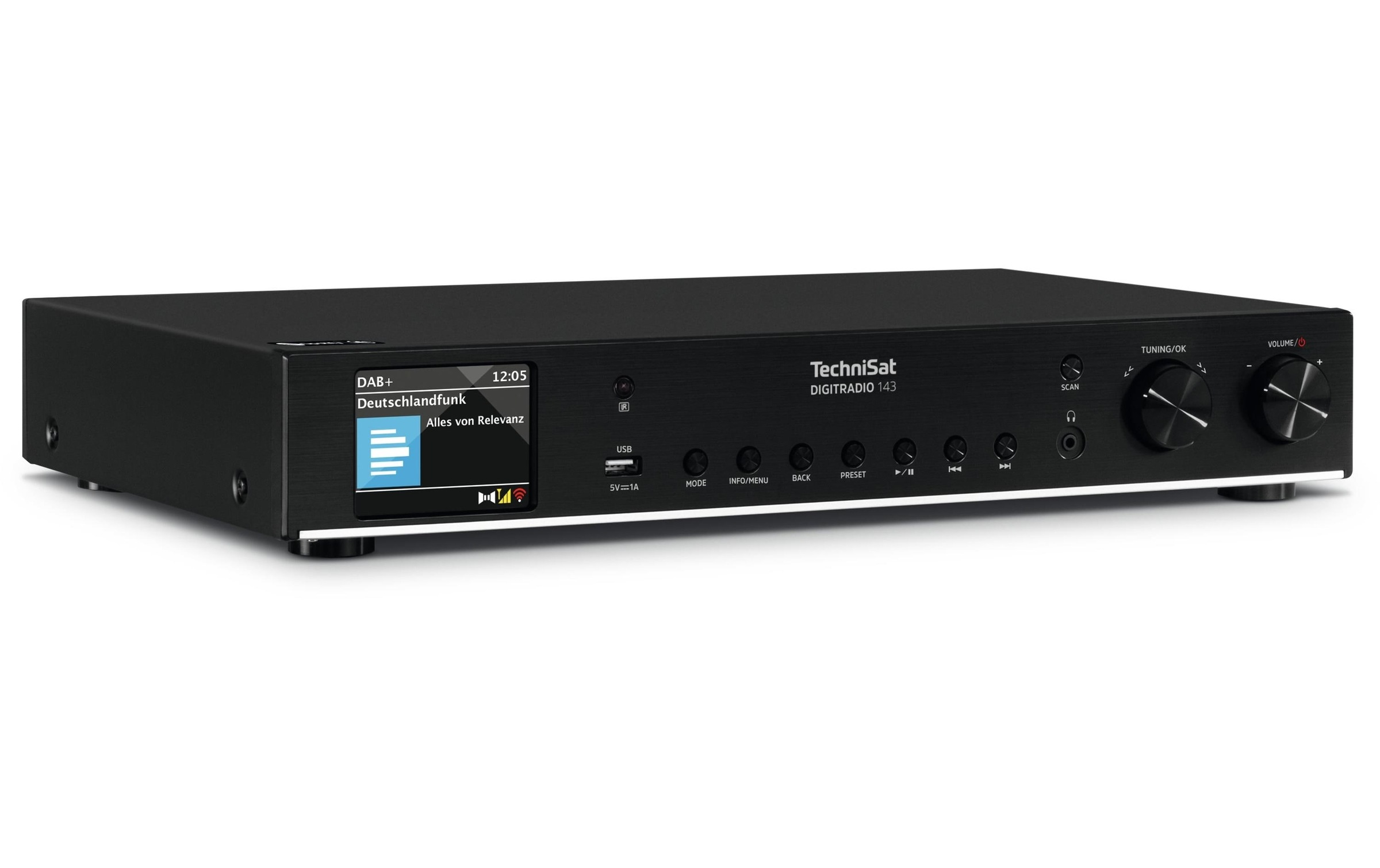TechniSat Digitalradio (DAB+) »143 V3« ( Digitalradio (DAB+) | FM-Tuner | Internetradio )