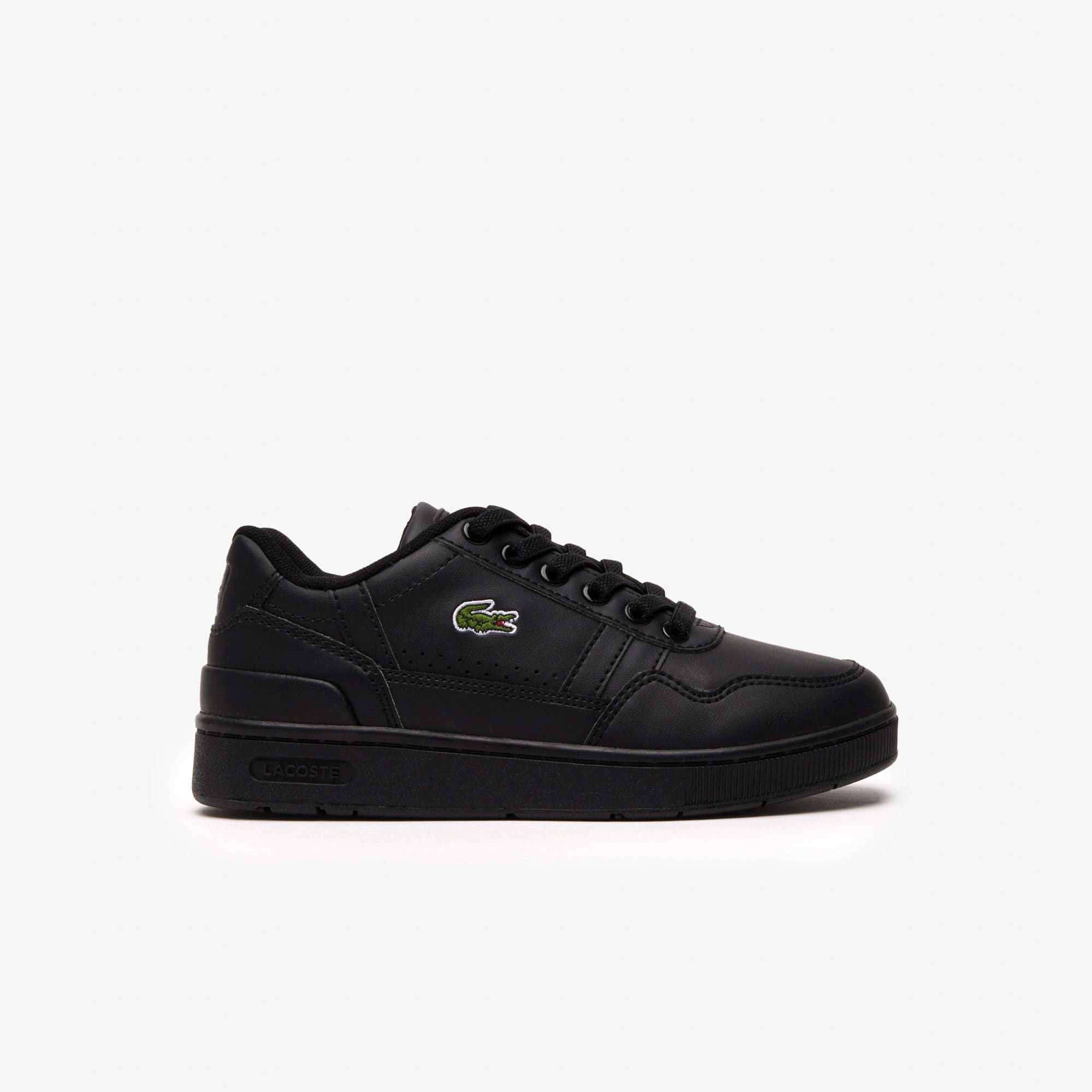Sneakers T-Clip enfant Lacoste en synthétique avec détail coloré Sneakers - Noir - Lacoste - Enfant