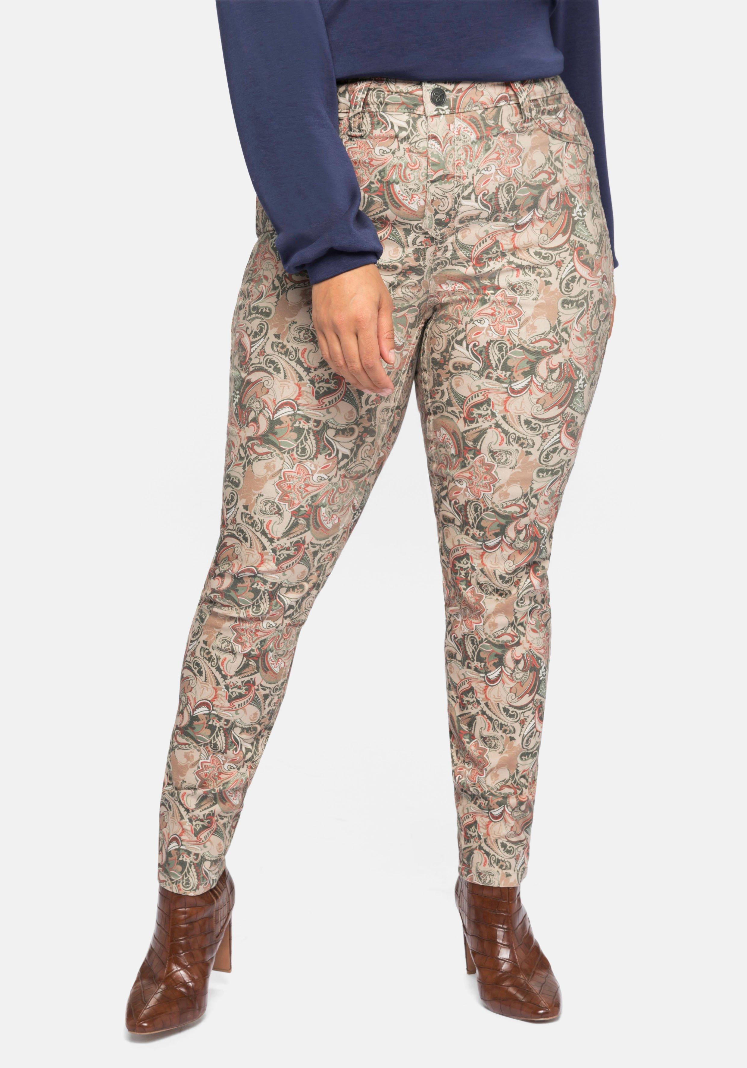 Schmale Wendehose, uni und mit Druck