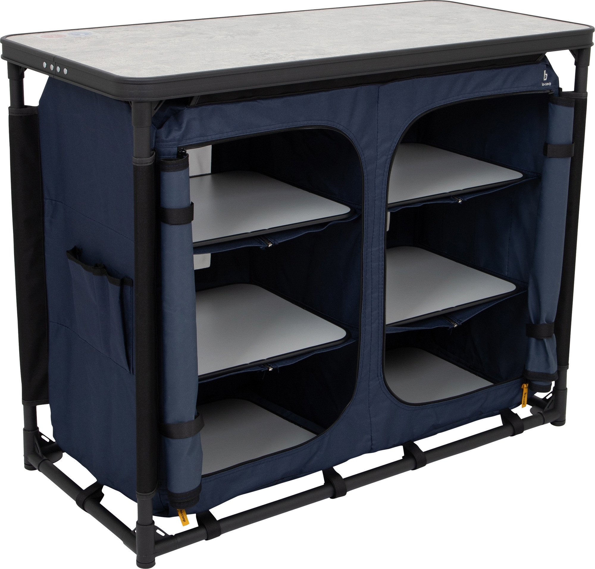 Bo-Camp Kochinsel/Faltschrank Industrial Hubbard, Campingschrank