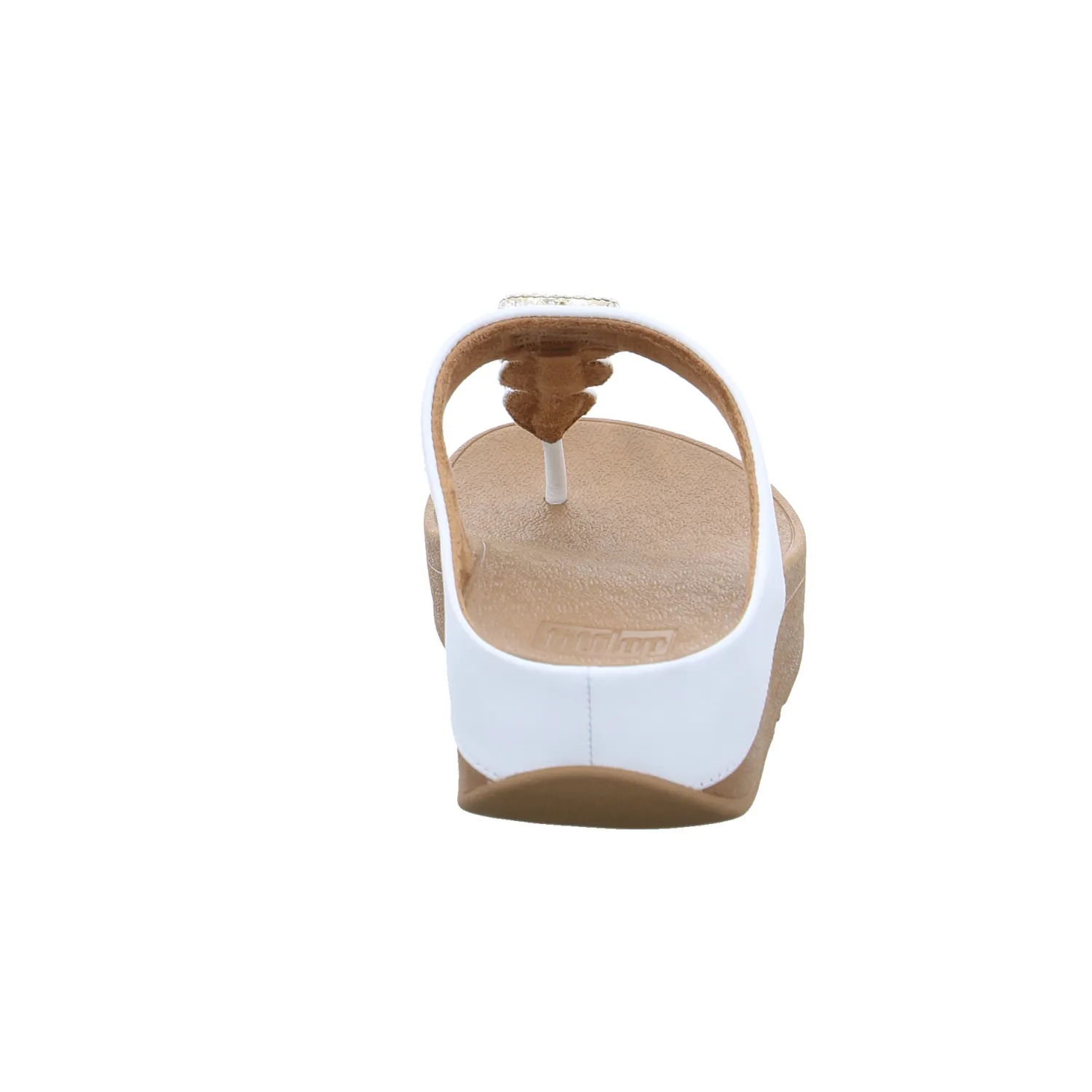 FITFLOP Zehentrenner-FlipFlop Weiss Leder
