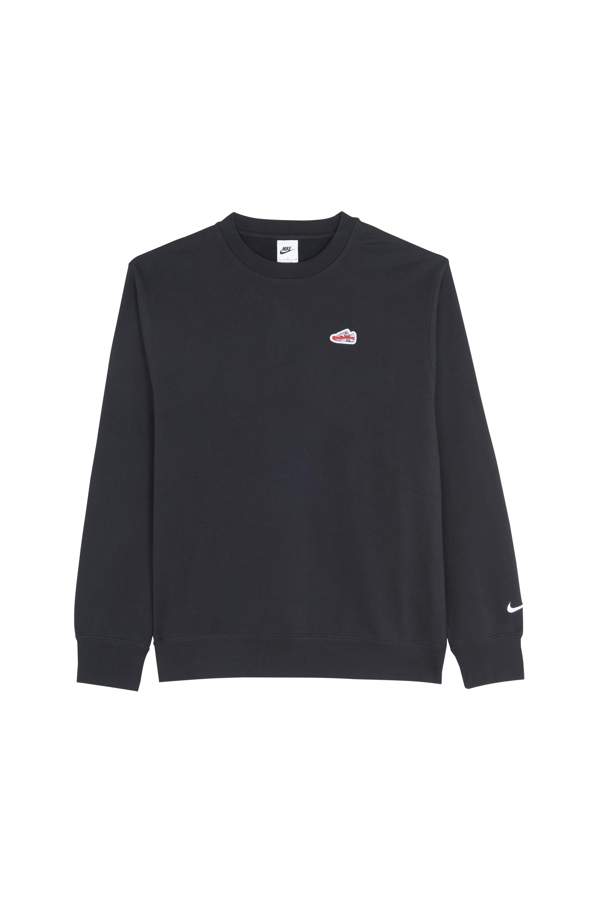NIKE Sweatshirt M NSW CRW FT XAM1 Noir