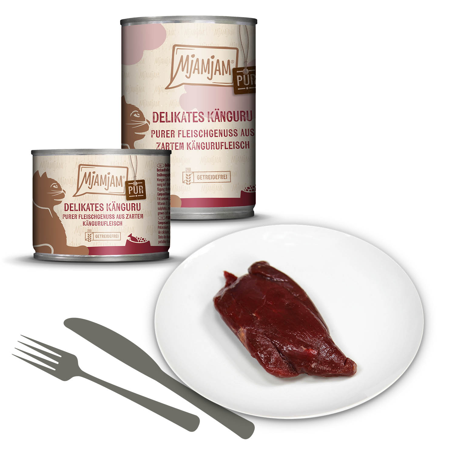 Purer Fleischgenuss - delikates Känguru pur