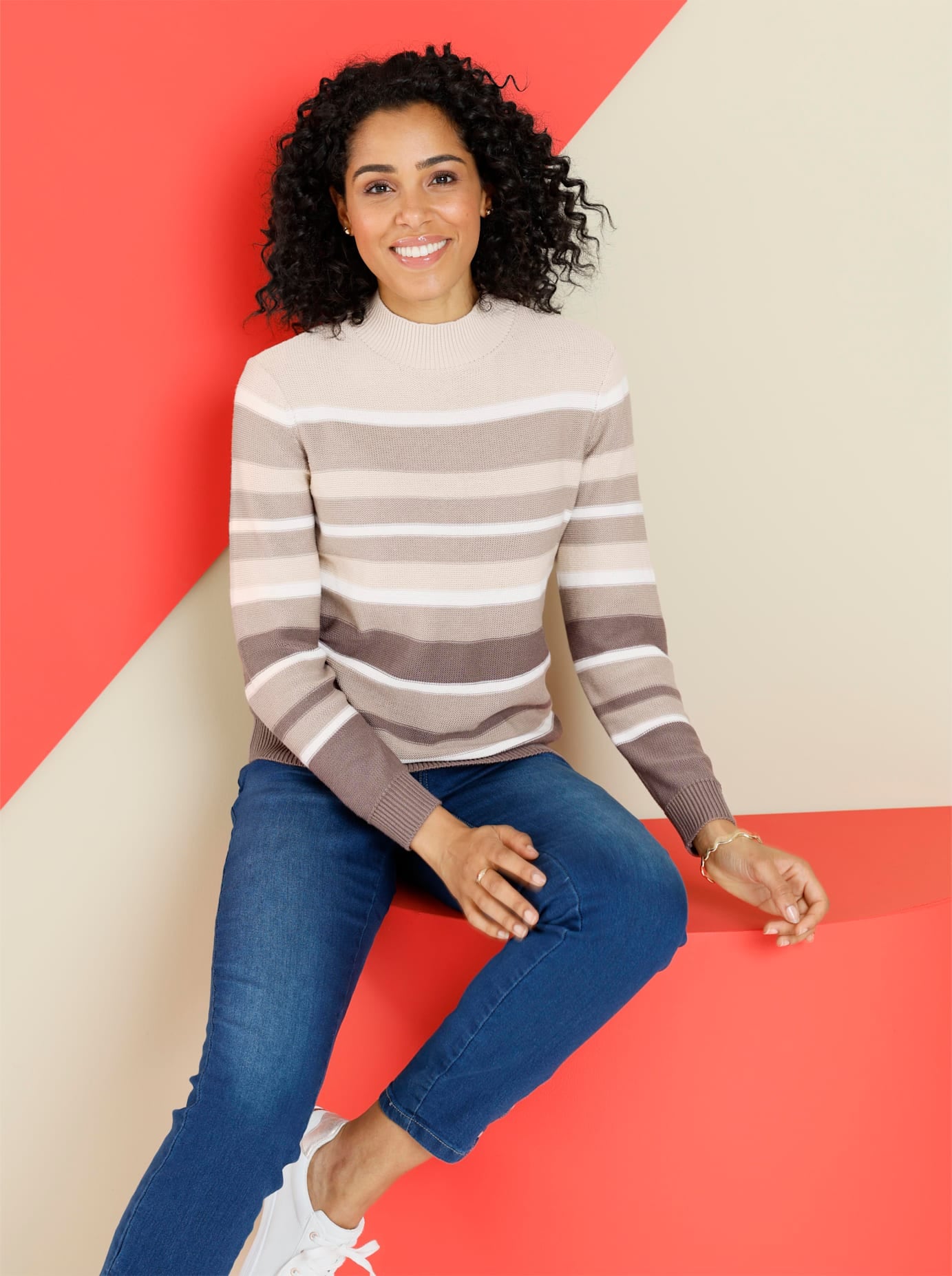 Classic Basics Stehkragenpullover »Stehkragen-Pullover«