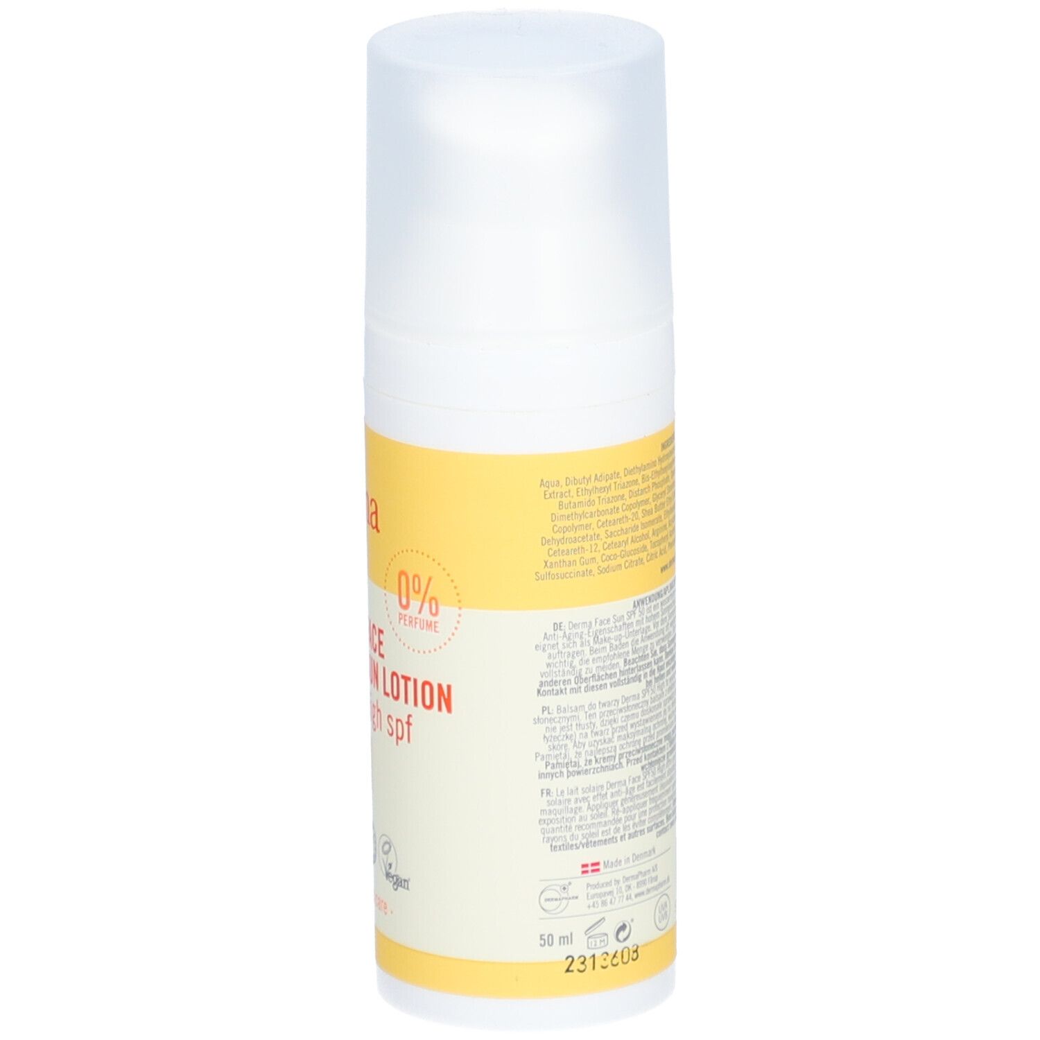 Derma Face Sun Lotion Anti-Age SPF 50 - Jetzt 25% sparen mit Code „dermasun25“