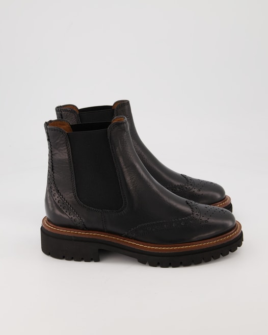 Paul Green 9093-002 Chelsea Boots in Schwarz