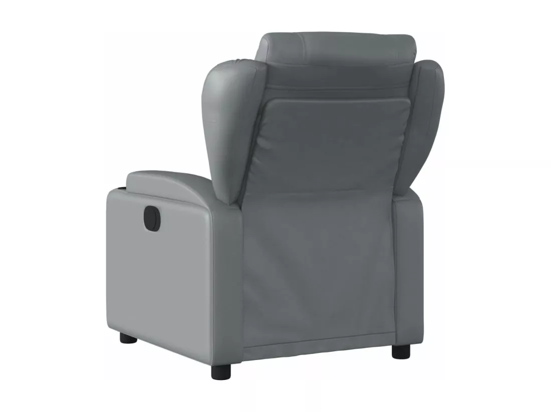 Fauteuil inclinable Gris Similicuir
