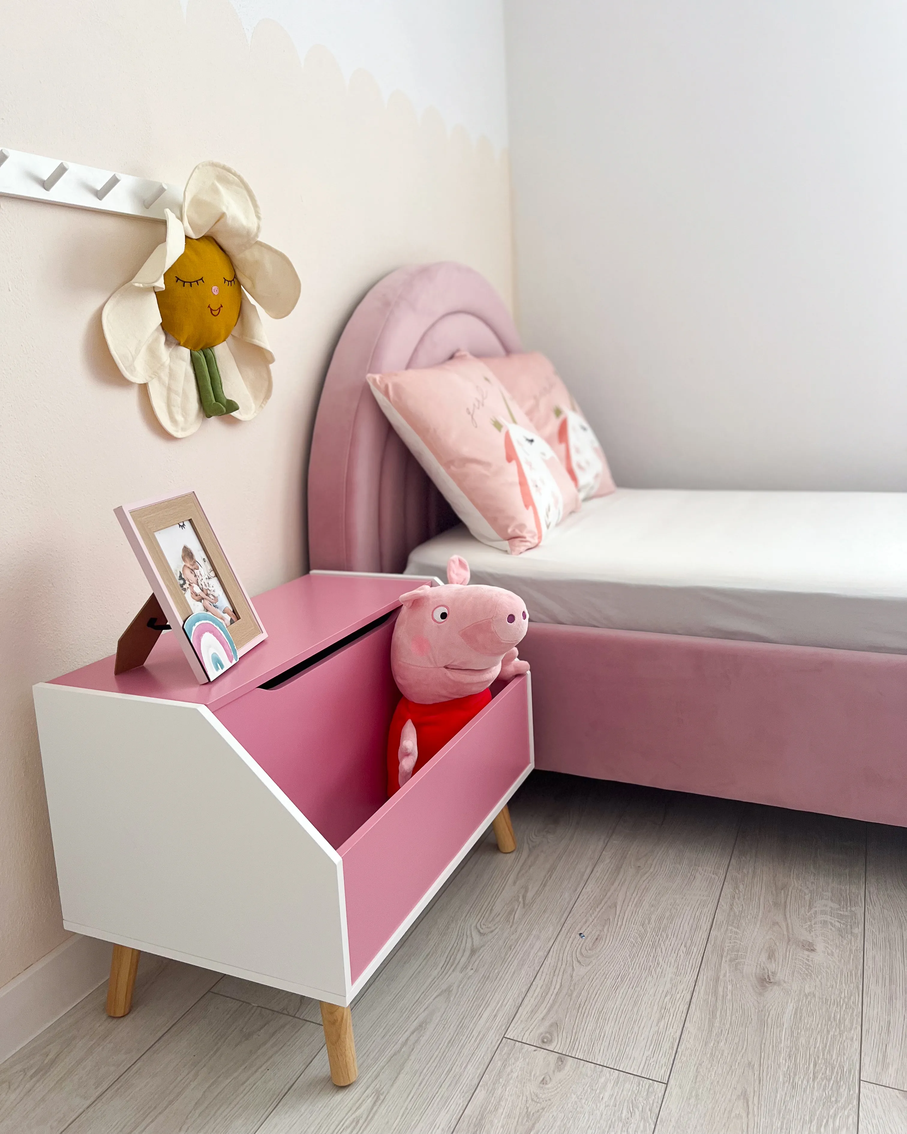 Kast CASPER 43 cm Roze