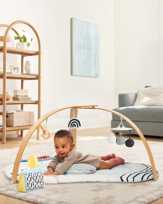 Skip Hop Discoverosity Babygym, White/Grey