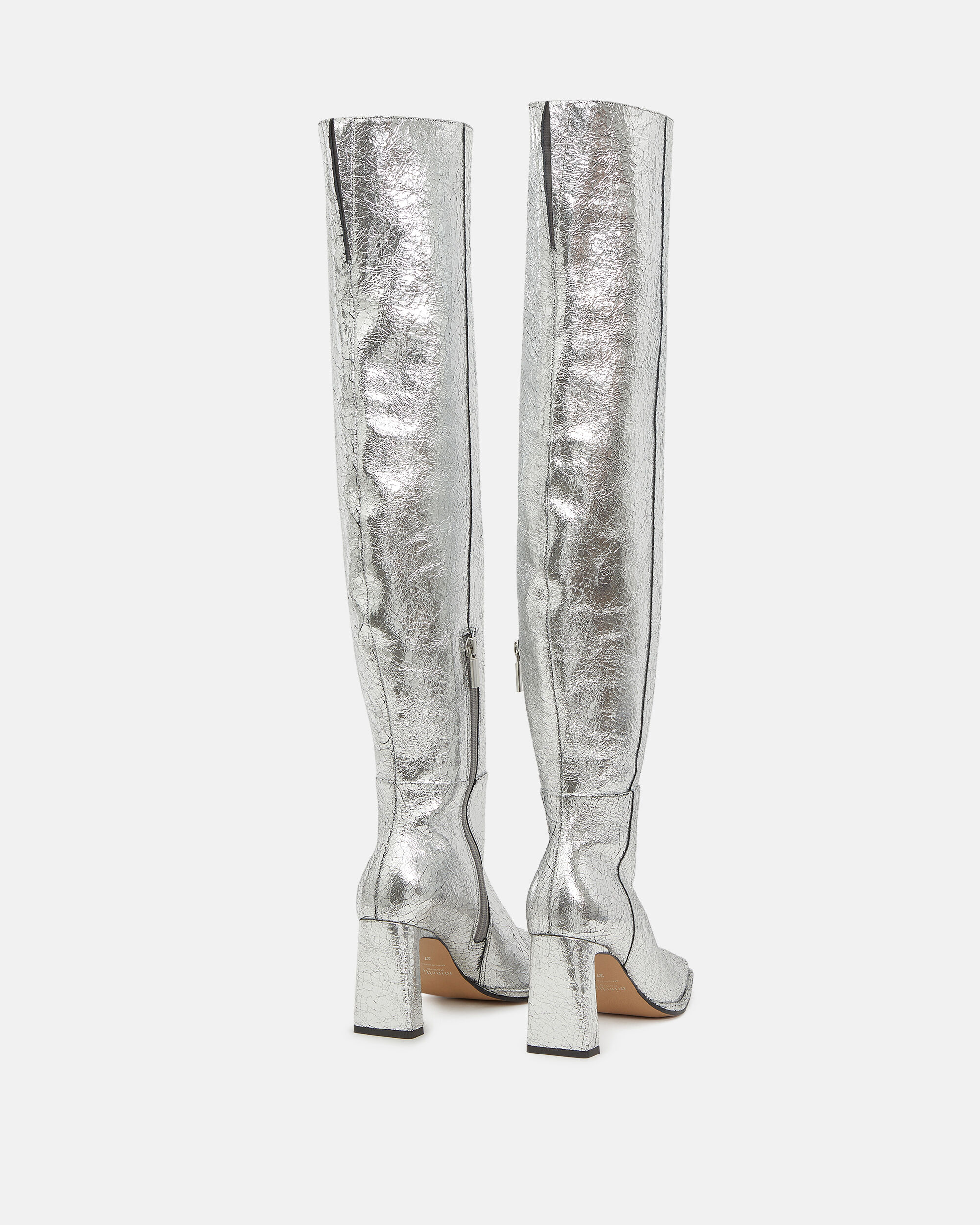 BOTTES A TALON RIYONCE Argent