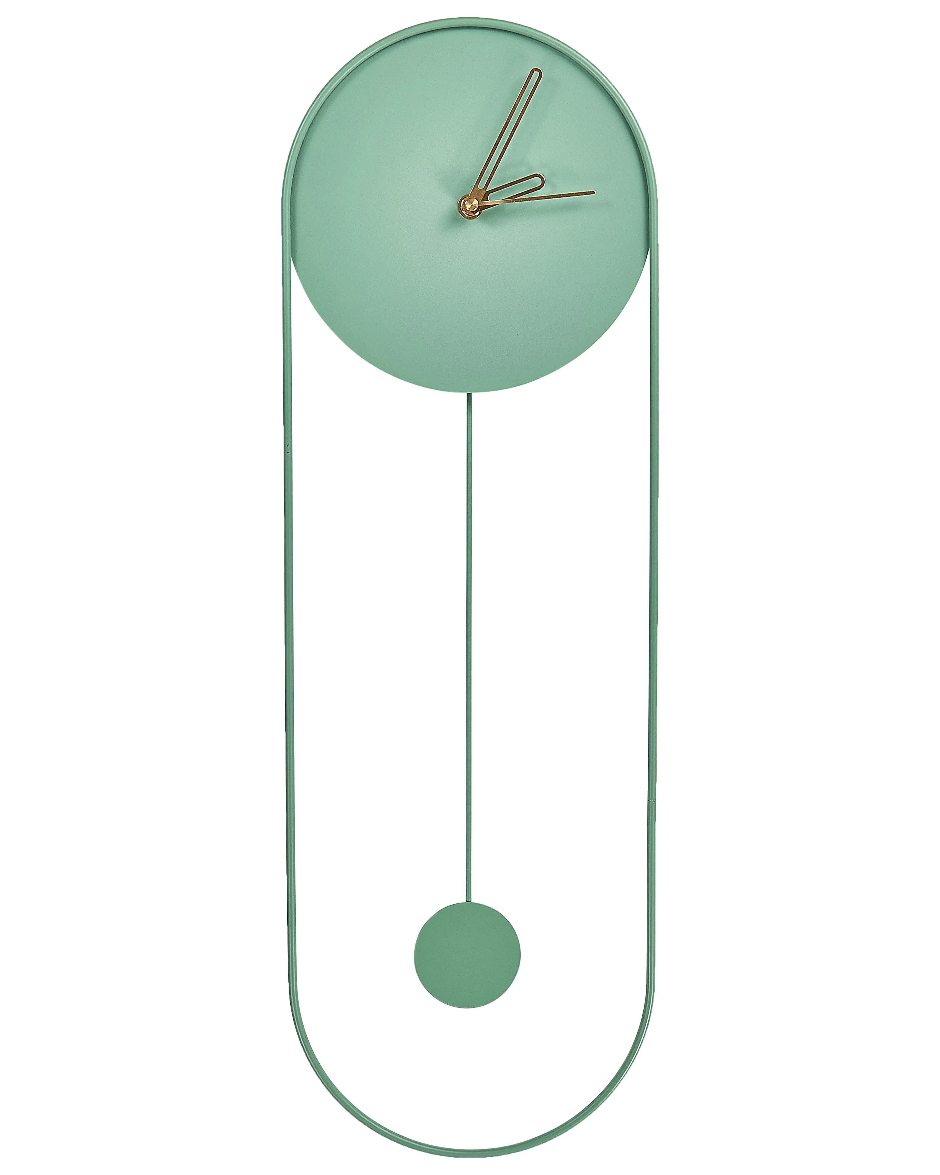 Wandklok SALVAN 20 cm Metaal Lichtgroen