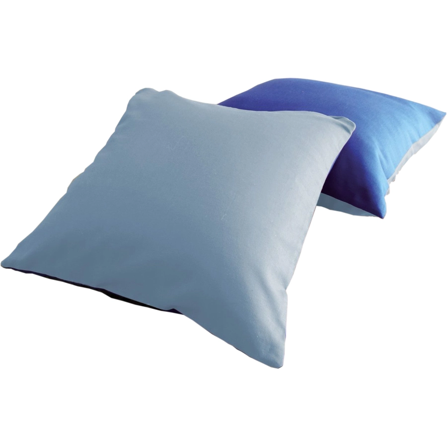 TICAA Kissen 2er Set für Kinder Hellblau-Dunkelblau