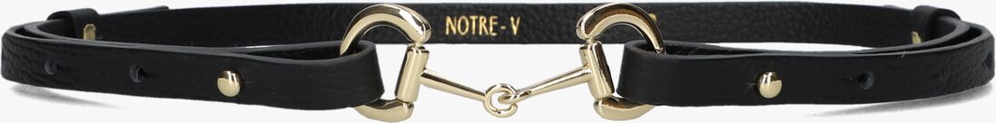NOTRE-V zwarte notre-v riem jadore