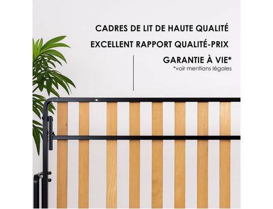 WALLBEDKING - Lit escamotable murphy, 200cmx90cm, horizontal, classique