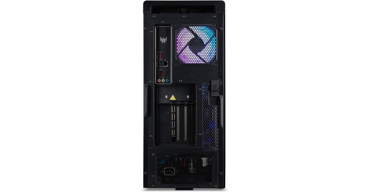 AcerPredator Orion 7000 PO7-655 I7K1436GLS gaming pc  (Zwart | i7-14700F | RTX 4080 Super | 32 GB | 1 TB)