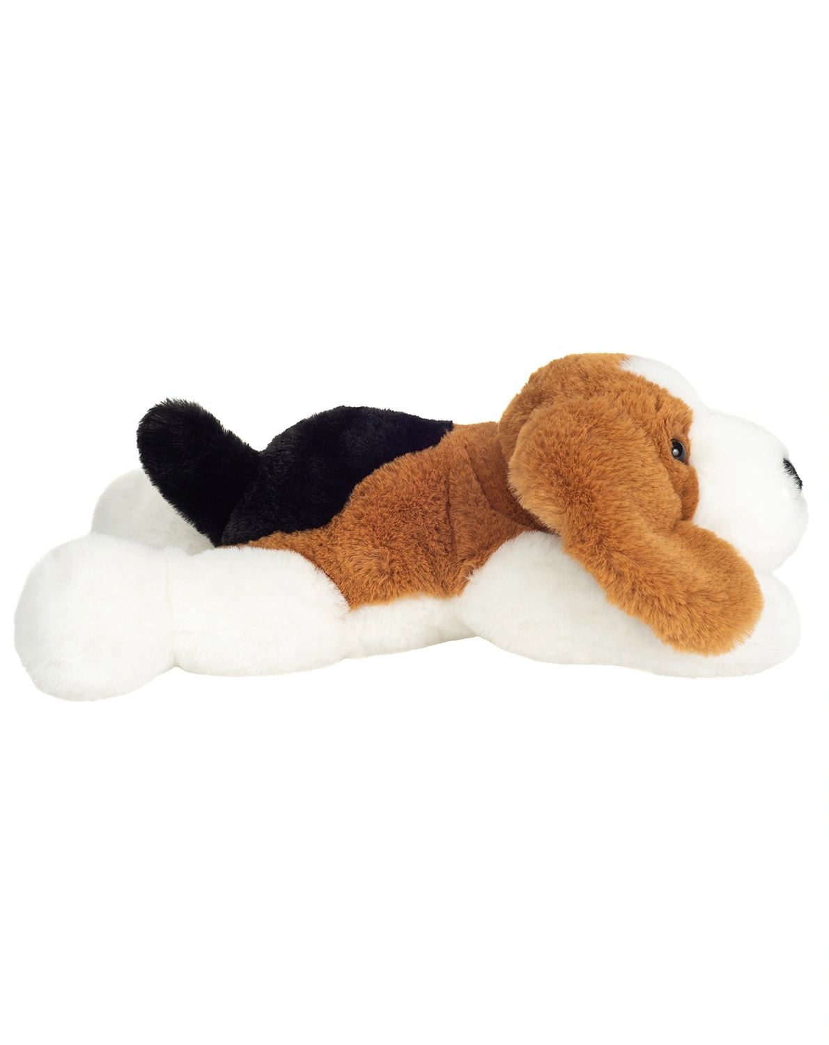 Kuscheltier SCHLENKERHUND (29 cm) in braun/weiß
