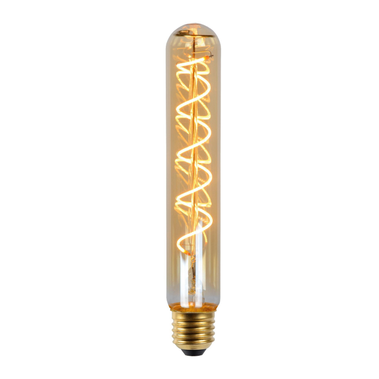 Lucide T32 LED lichtbron E27 Ø3,2 H20 5W 2200K amber dimbaar