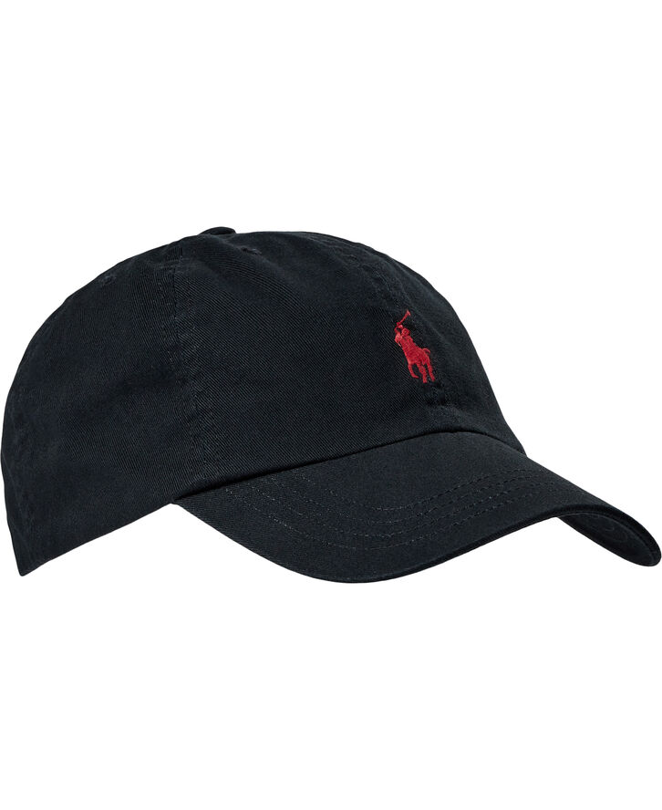 Polo Ralph Lauren Cotton Chino Baseball Cap Black