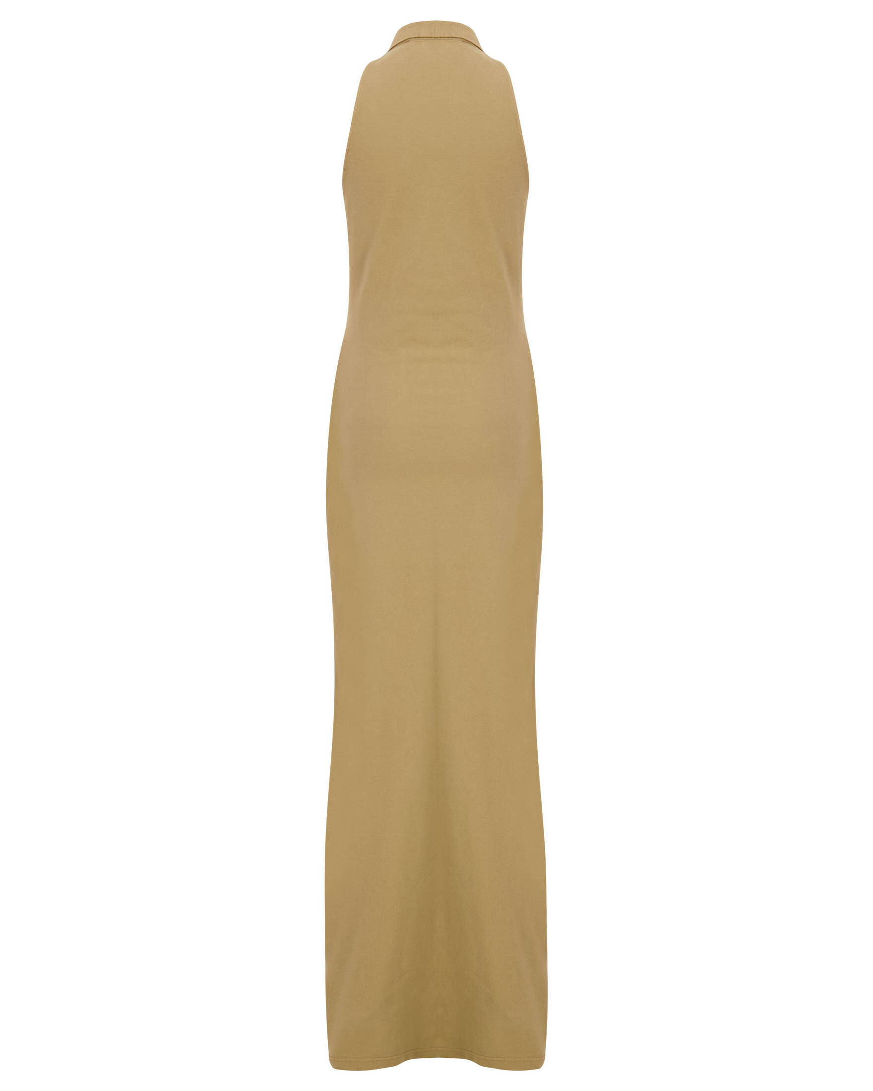 Prada| Damen Maxikleid aus Baumwoll-Piqué