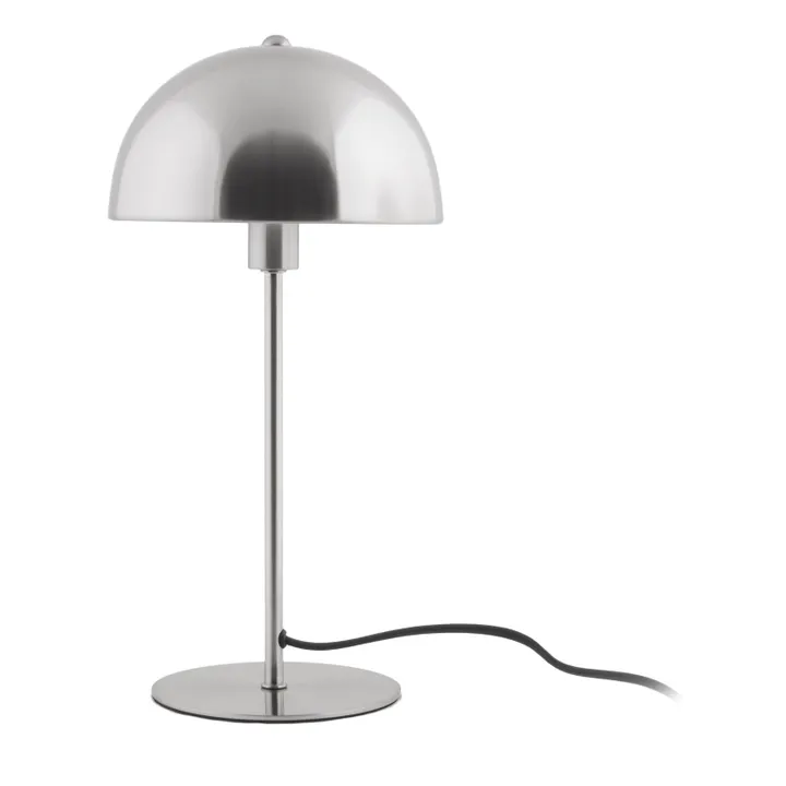 Present Time Lampe à poser Bonnet en métal | Argenté