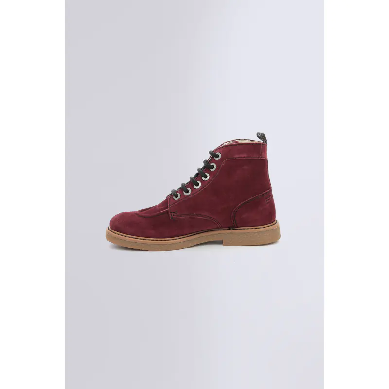 KICK LEGENDARY ROUGE BOTTINES Cuir Femme