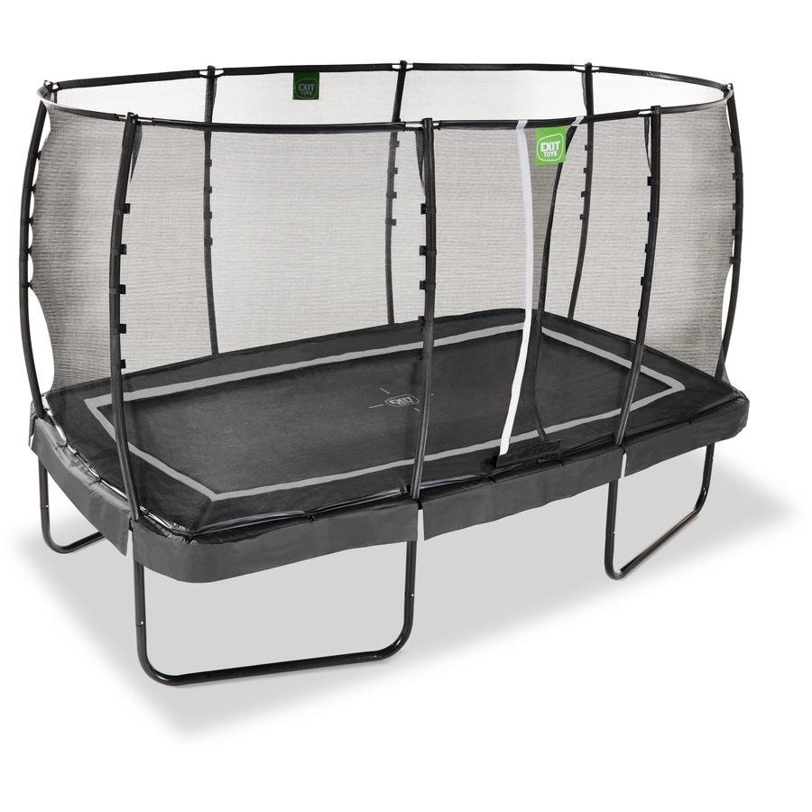 EXIT Allure Premium Trampolin 214x366cm - schwarz