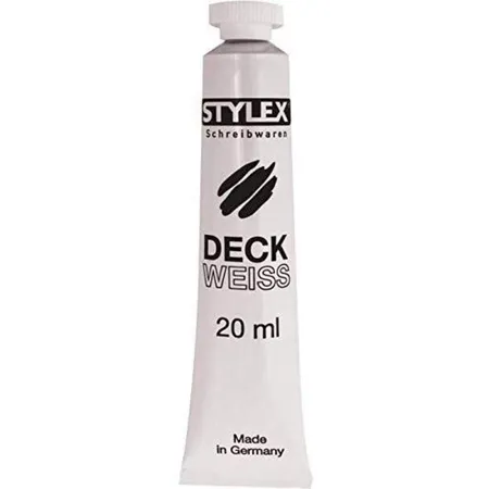 Stylex 8 Tuben Deckweiß mit je 20 ml