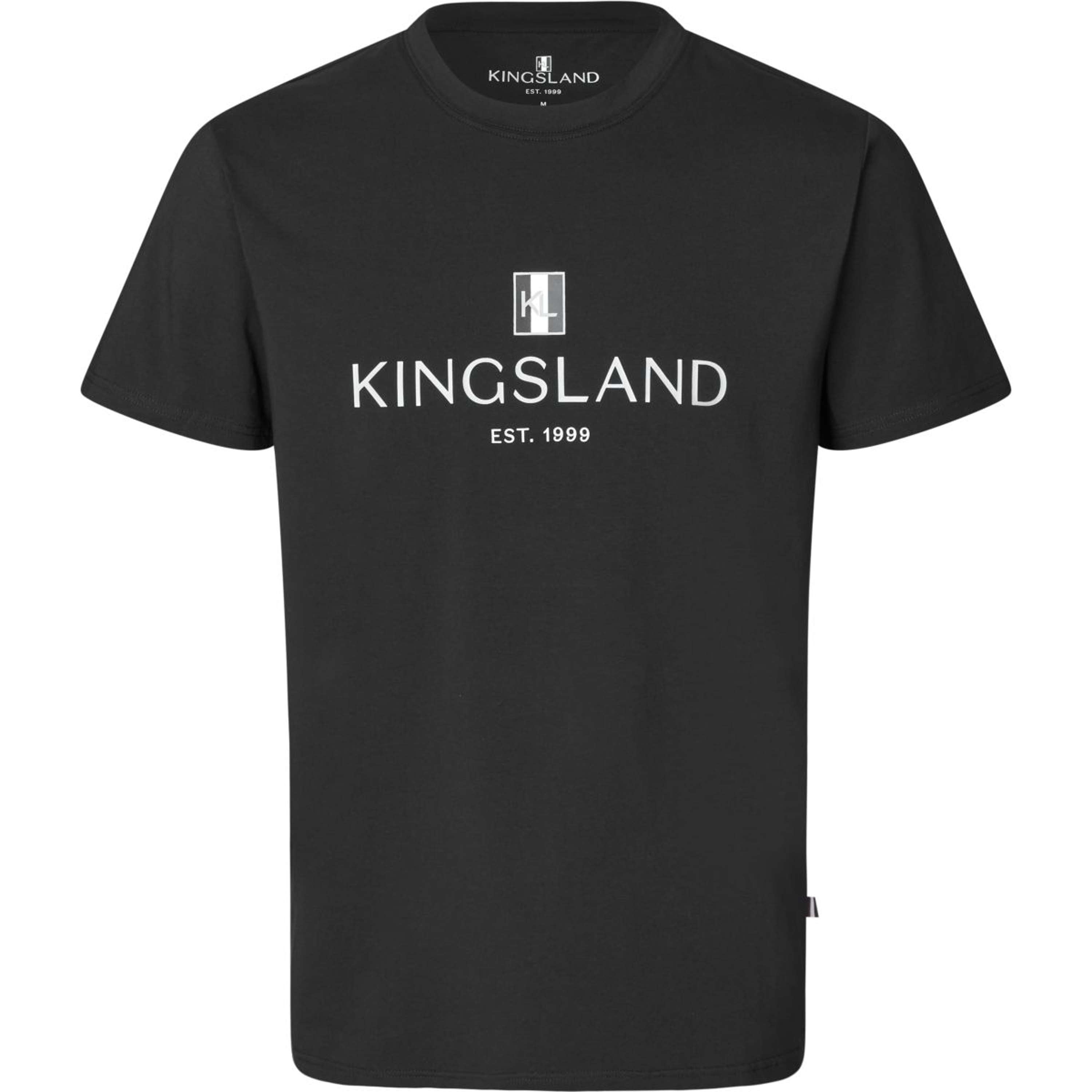 Kingsland T-Shirt Classic Heren Zwart