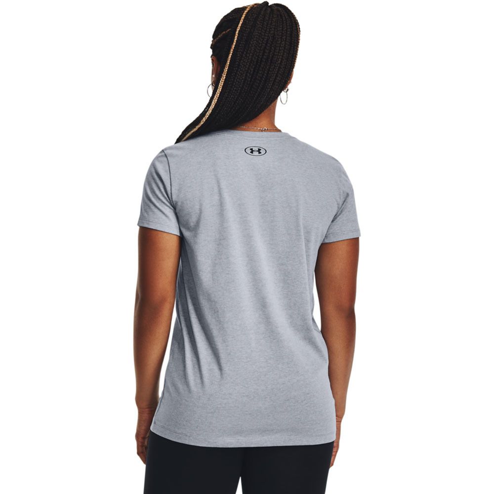 Under Armour SPORTSTYLE LC - Tee-shirt Femme gris