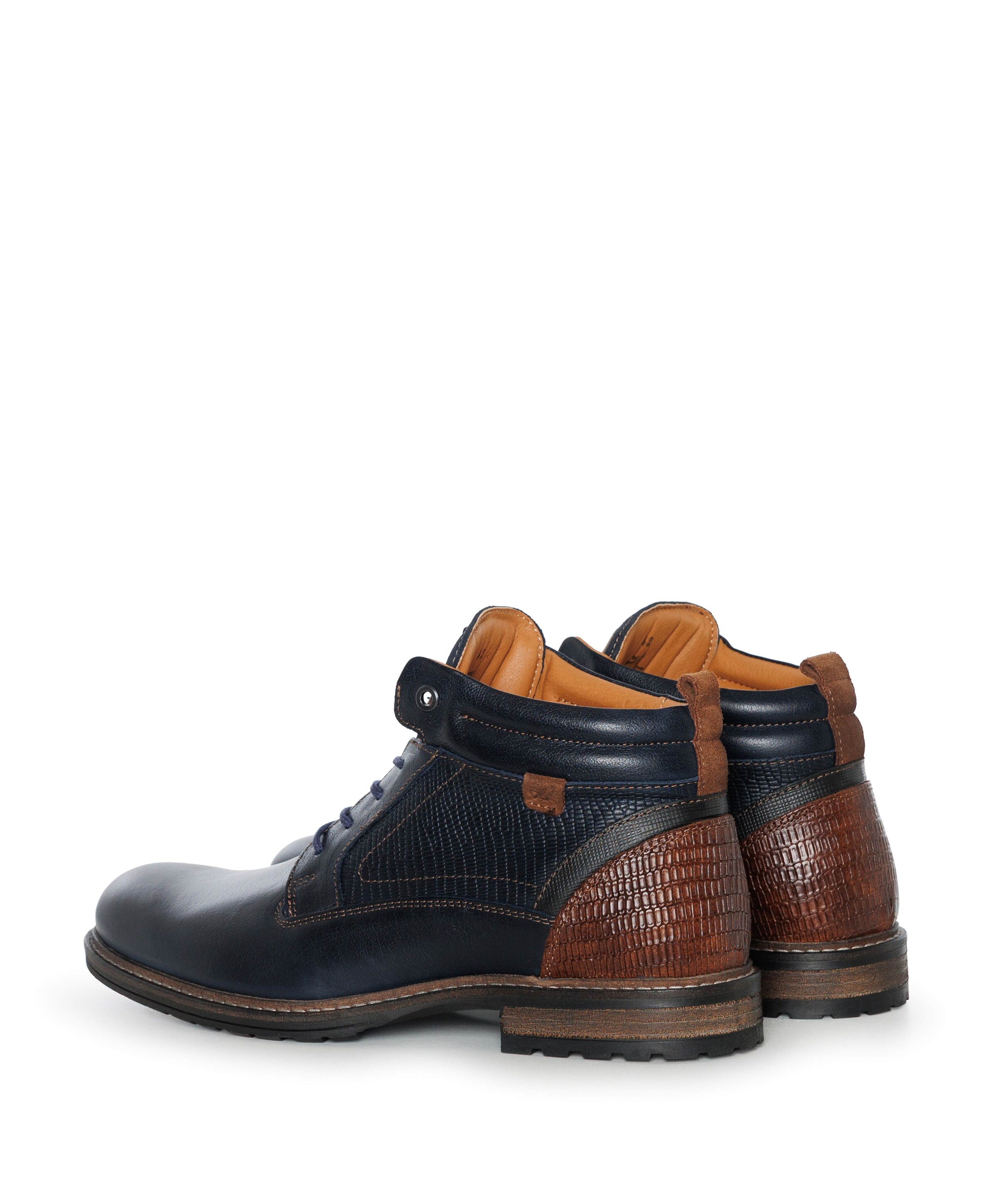 Australian Conley  heren veterboots blauw