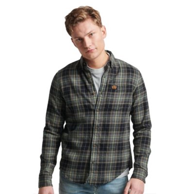 Chemise à manches longues homme Cotton Lumberja SUPERDRY