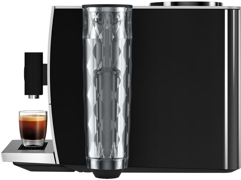 JURA Kaffeevollautomat ENA 4 Platin (SB) Kompakter Eintassen-Vollautomat