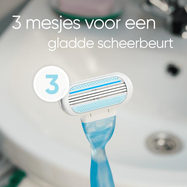 Gillette Venus Smooth Navulmesjes Duopak 2x4 Stuks