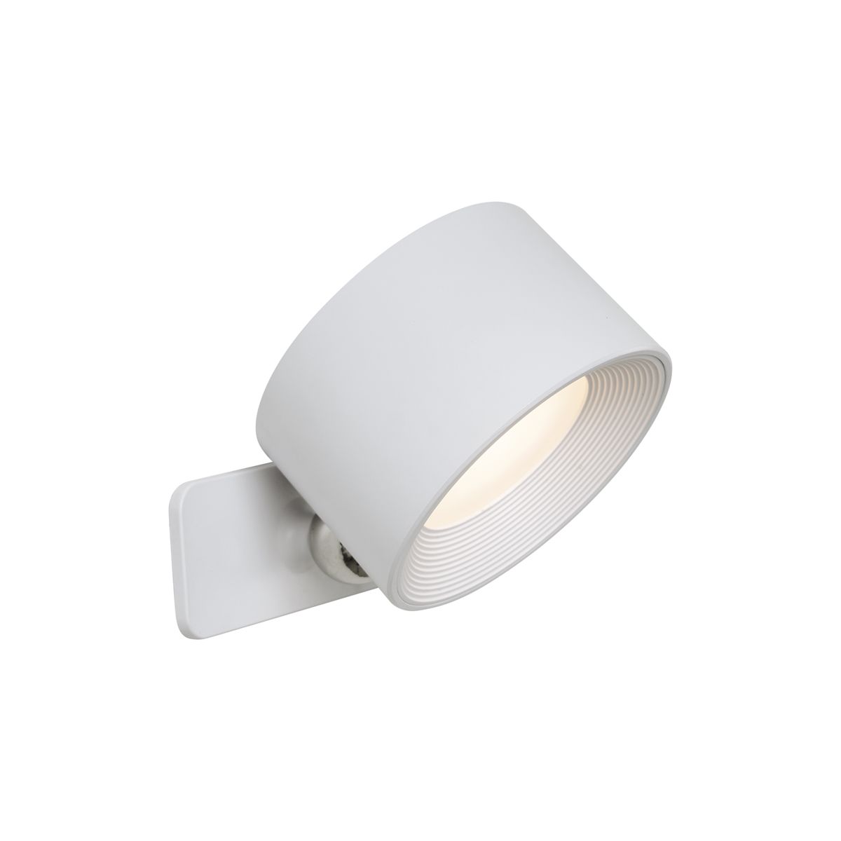 Set van 4 moderne wand- en plafondlampen wit incl. LED oplaadbaar - Bright