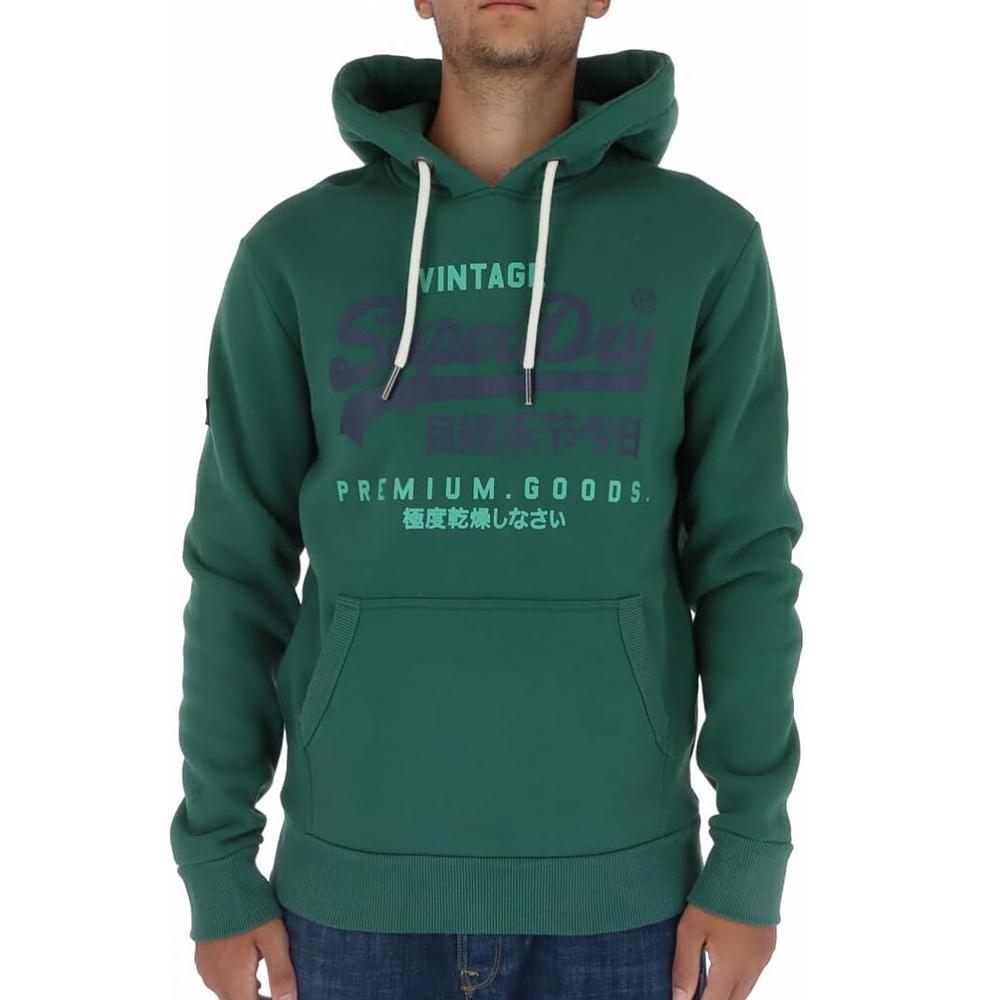 Superdry Sweat Vert Homme Superdry M2013126A