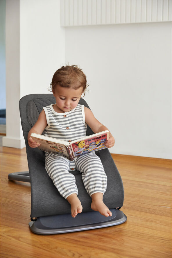 Ergobaby Evolve 3-in-1 Bouncer Charcoal Grey Grå