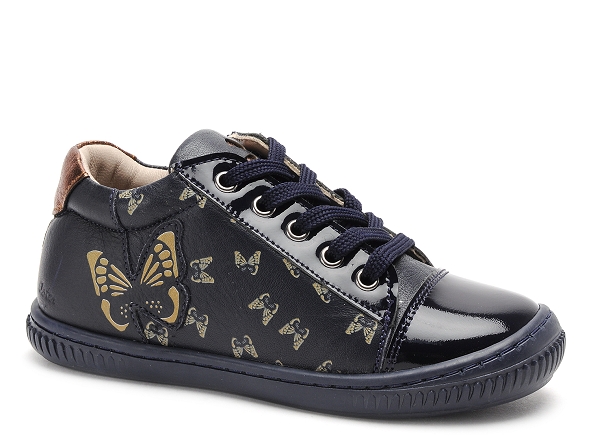 Aster boots bottine enfant fraterfly bleu