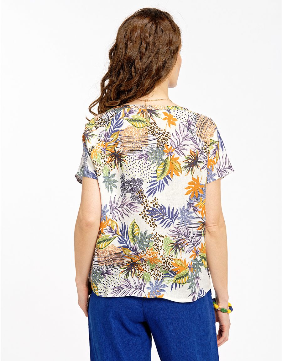 Blouse légère 100% lin